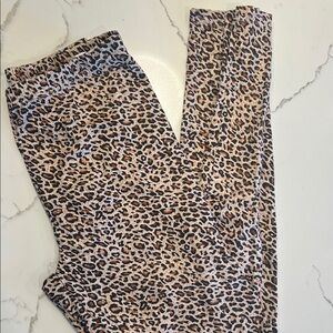 SHEIN Leopard Print Leggings Size Small